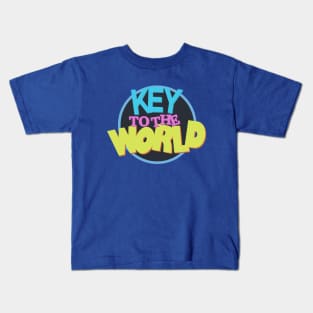 Saved by the Key to the World Kids T-Shirt